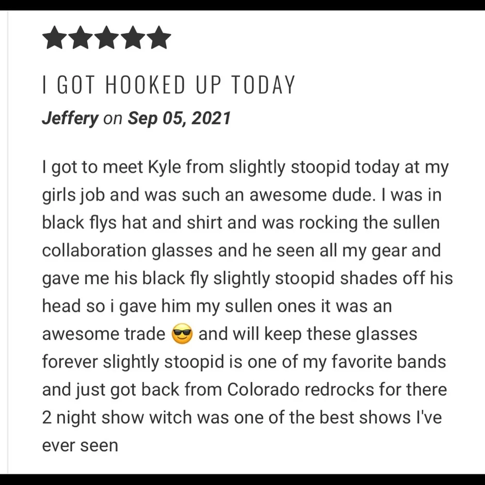 SLIGHTLY STOOPID FLY ALBUM ART SUNGLASSES 😎 - Picture 7 of 15